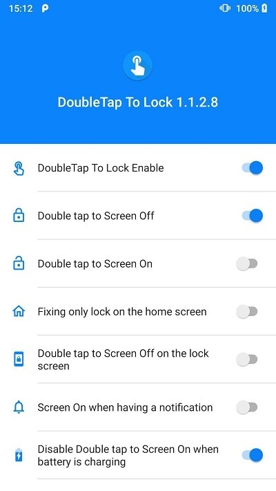 双击亮屏软件(DoubleTapToLock插件)截图2