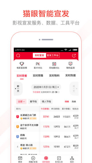 猫眼专业版截图3