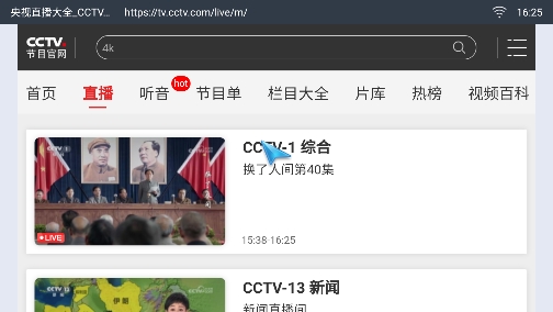 飞视浏览器tv版apk安装包截图3