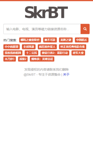 skrbt搜索引擎截图2