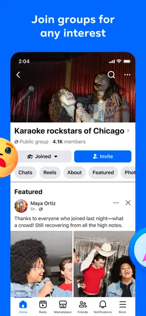 facebook海外版截图1