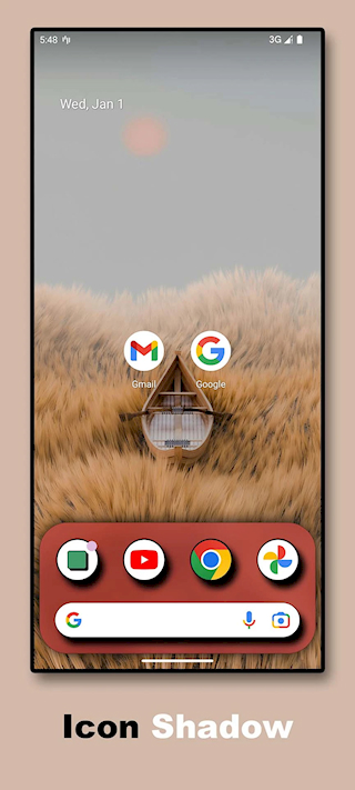 Dock栏壁纸截图2