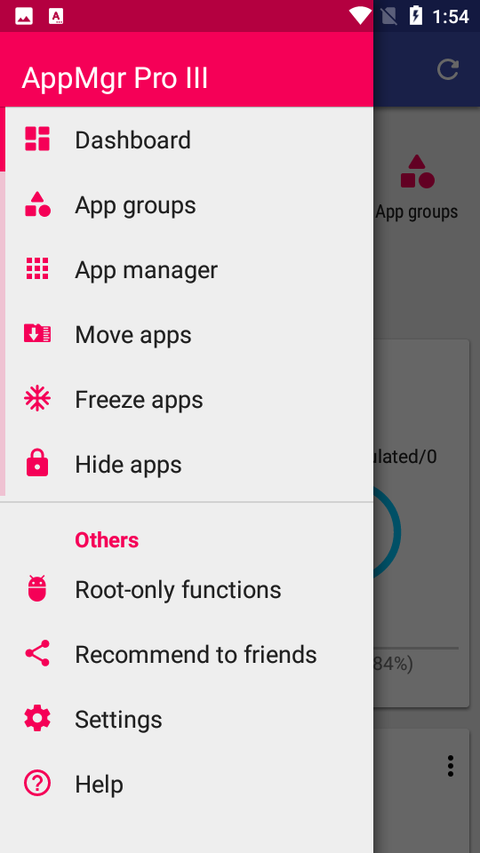 AppMgr Pro III(全面管理) 截图2