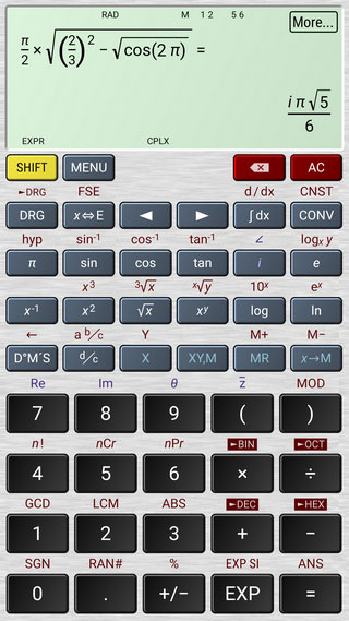 HiPER Calc Pro计算器截图3