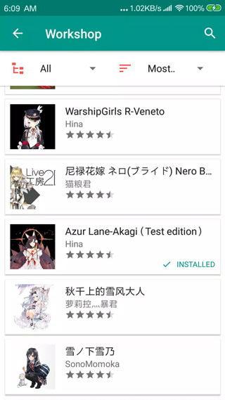 Live2DViewerEX 悬浮窗截图4