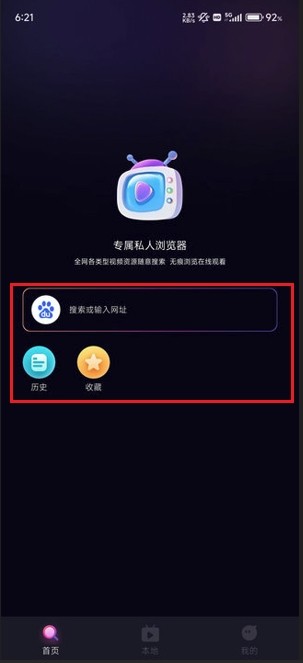 夜夜浏览器截图1